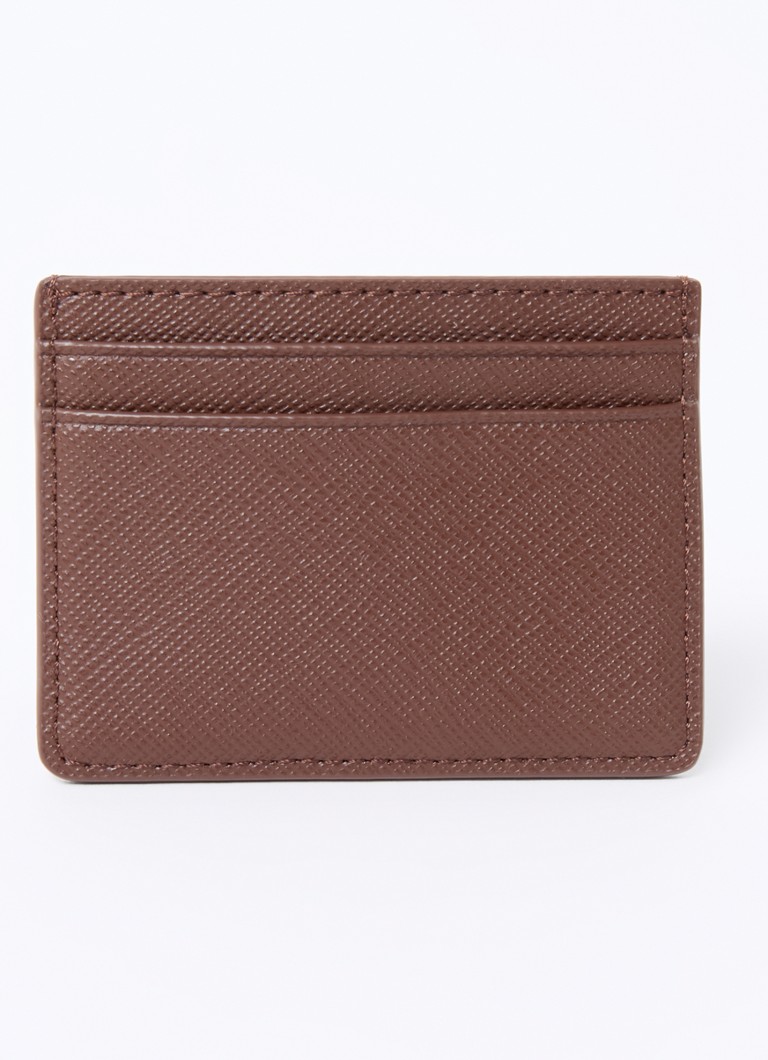 Suport card din piele Sandro
