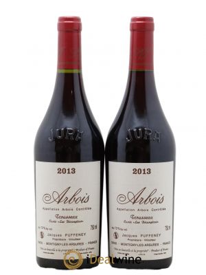 Arbois Trousseau Cuvée Les Bérangères Jacques Puffeney  2013 - Lot de 2 Bouteilles