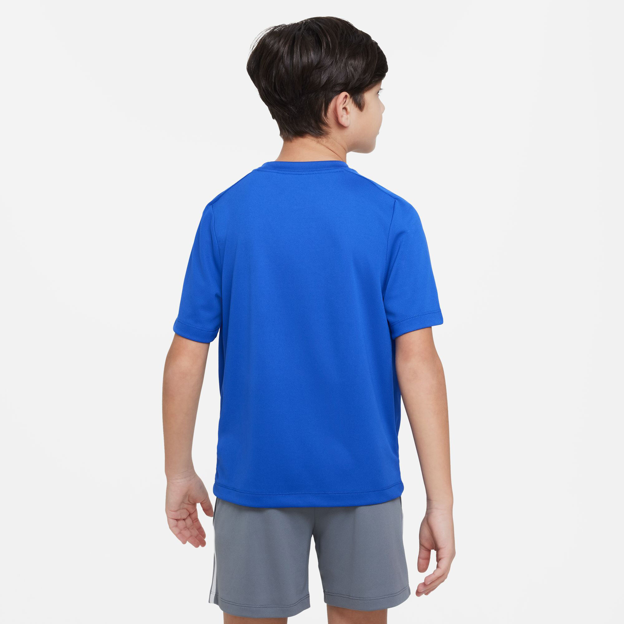 Dri-Fit Graphic T-Shirt Jungen - Blau, Weiß