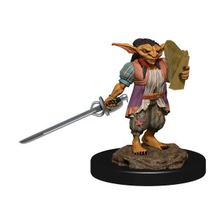 D&D Nolzur's Marvelous Miniatures: Male Goblin Rogue & Female Goblin Bard (2)
