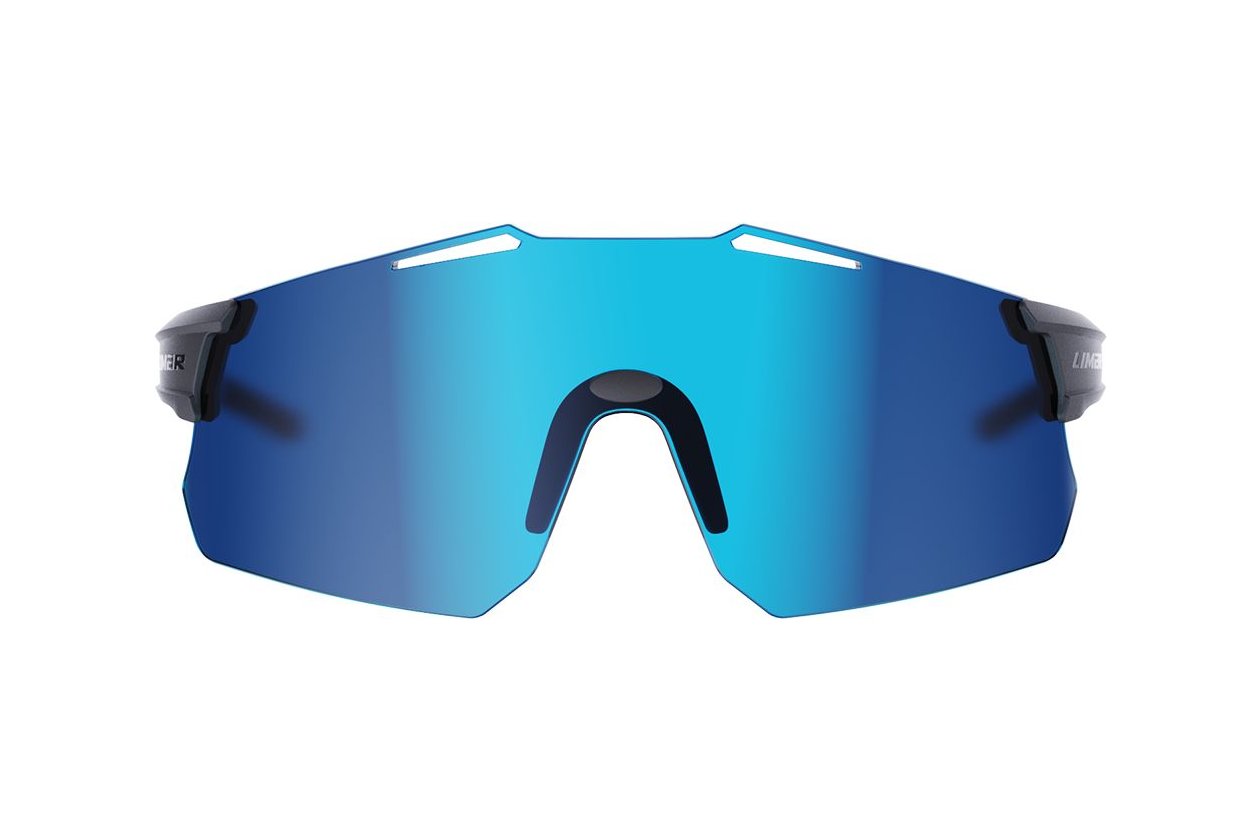 Limar Theros Matt Titanium - Blue Mirror Lens