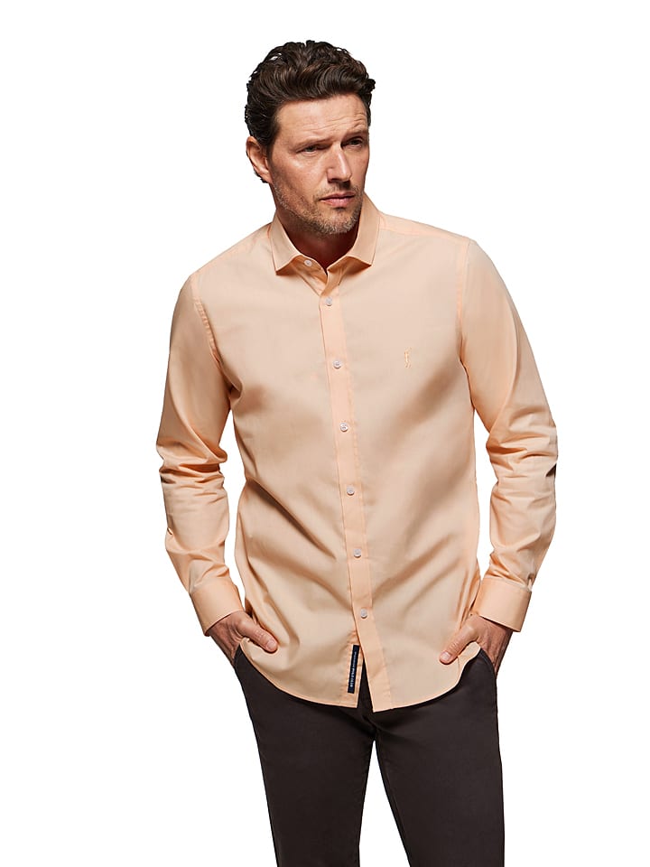 Polo Club Hemd - Slim fit - in Orange günstig kaufen