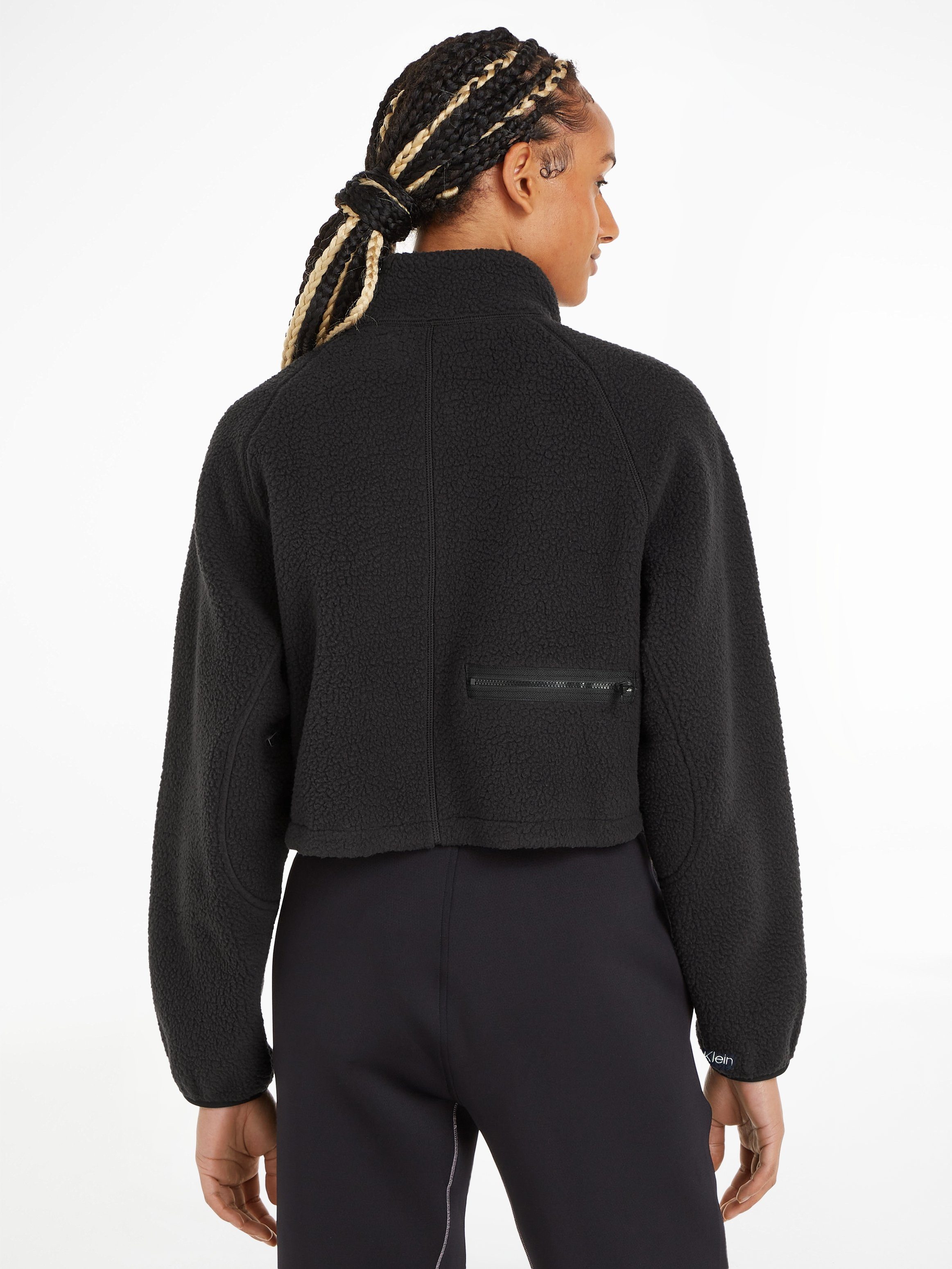 Calvin Klein Sport Stehkragenpullover HYBRID - Sherpa Pullover