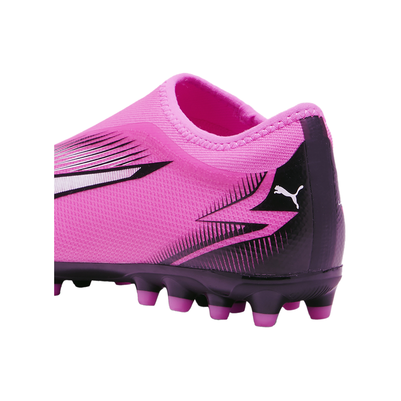 PUMA ULTRA Match LL MG Phenomenal Jr Kids Pink Weiss Schwarz F01