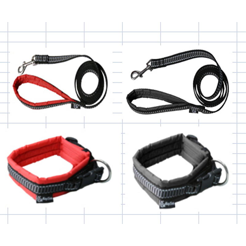 Zoozaker Hundehalsbånd sett 50-60 cm