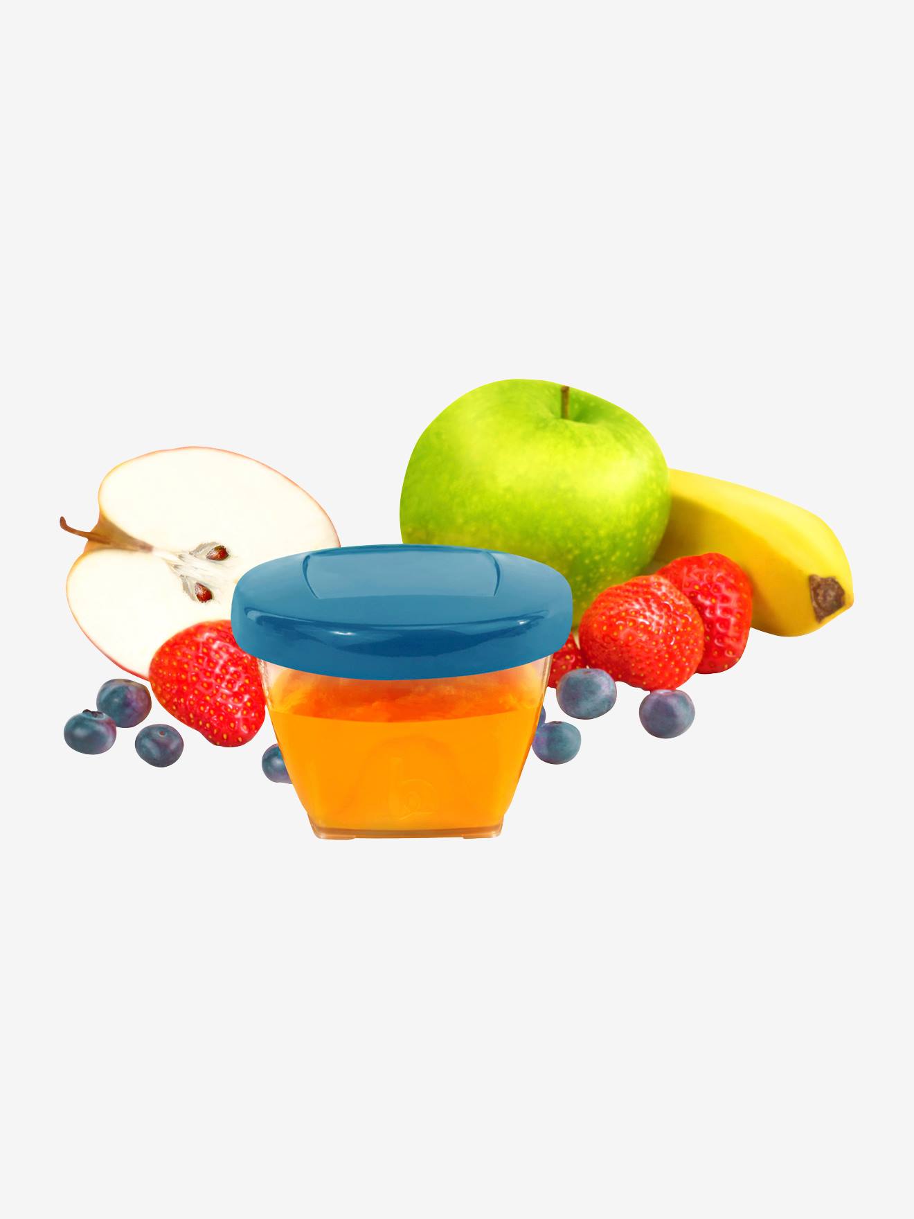 Babymoov 6er-Set Vorratsdosen BABYBOL 180 ml BABYMOOV - farblich sortiert