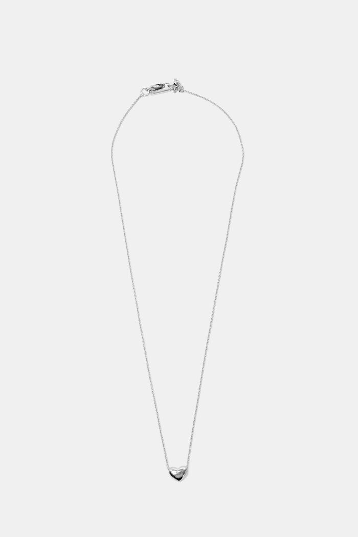 Kette mit Herz-Anhänger, aus Sterling Silber