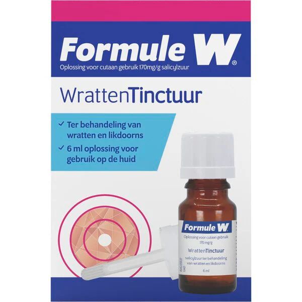 Tintura para verrugas Formula W - 6 ml