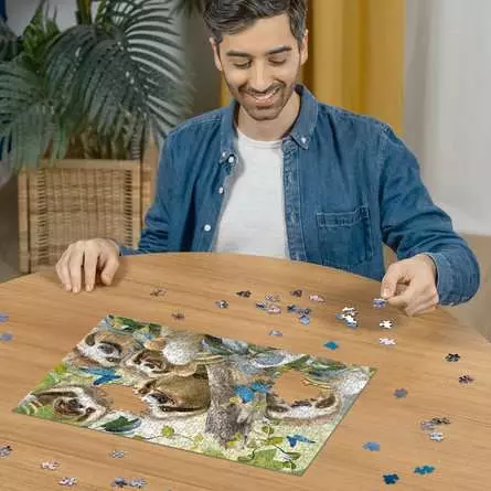 Puzzle 500 Teile - Faultier Selfie