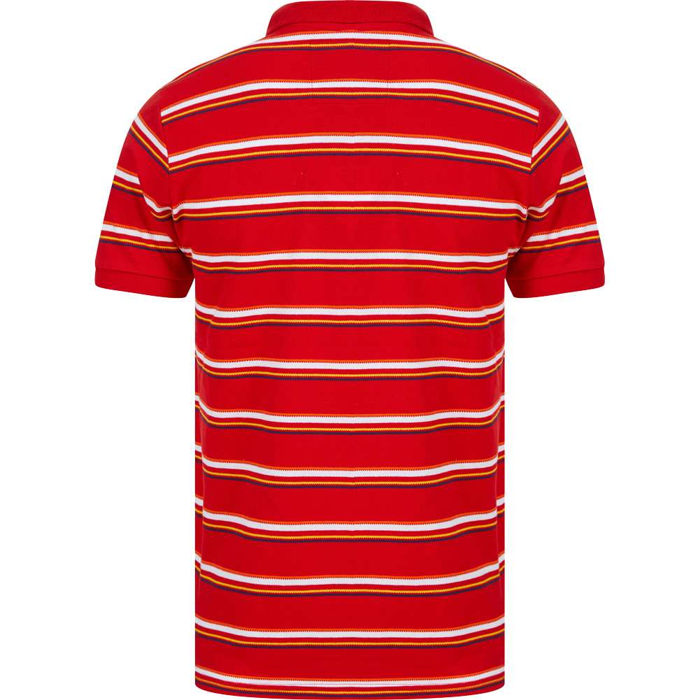 Tokyo Laundry Gazza Herren Polo-Shirt 1X18193 Barados Cherry