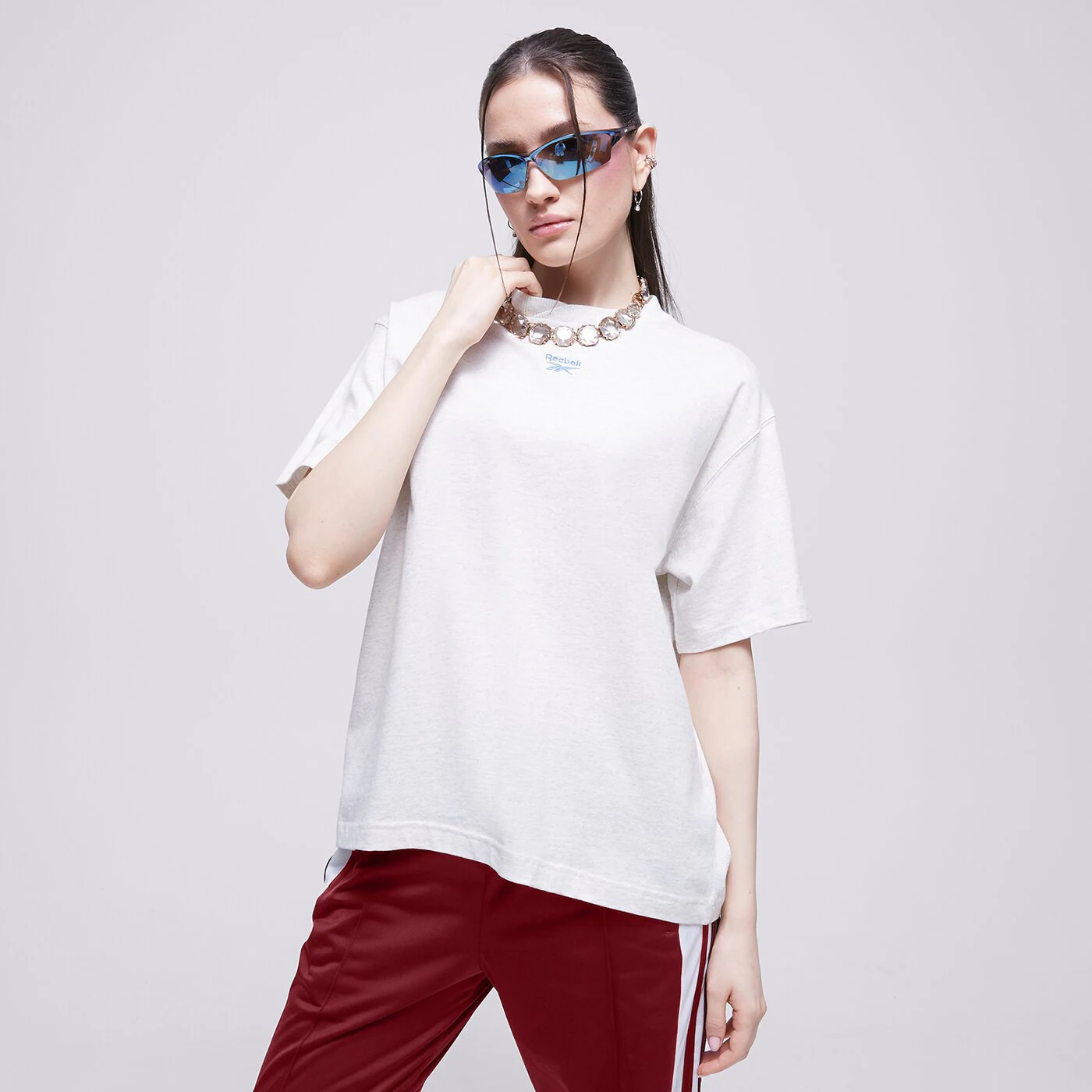 REEBOK T-SHIRT CL AE RELAXED FIT TEE Weiß
