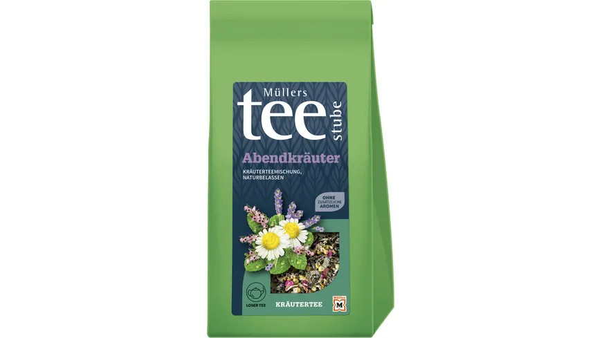 Müllers Teestube Kräutertee Lose Abendkräuter 50 g