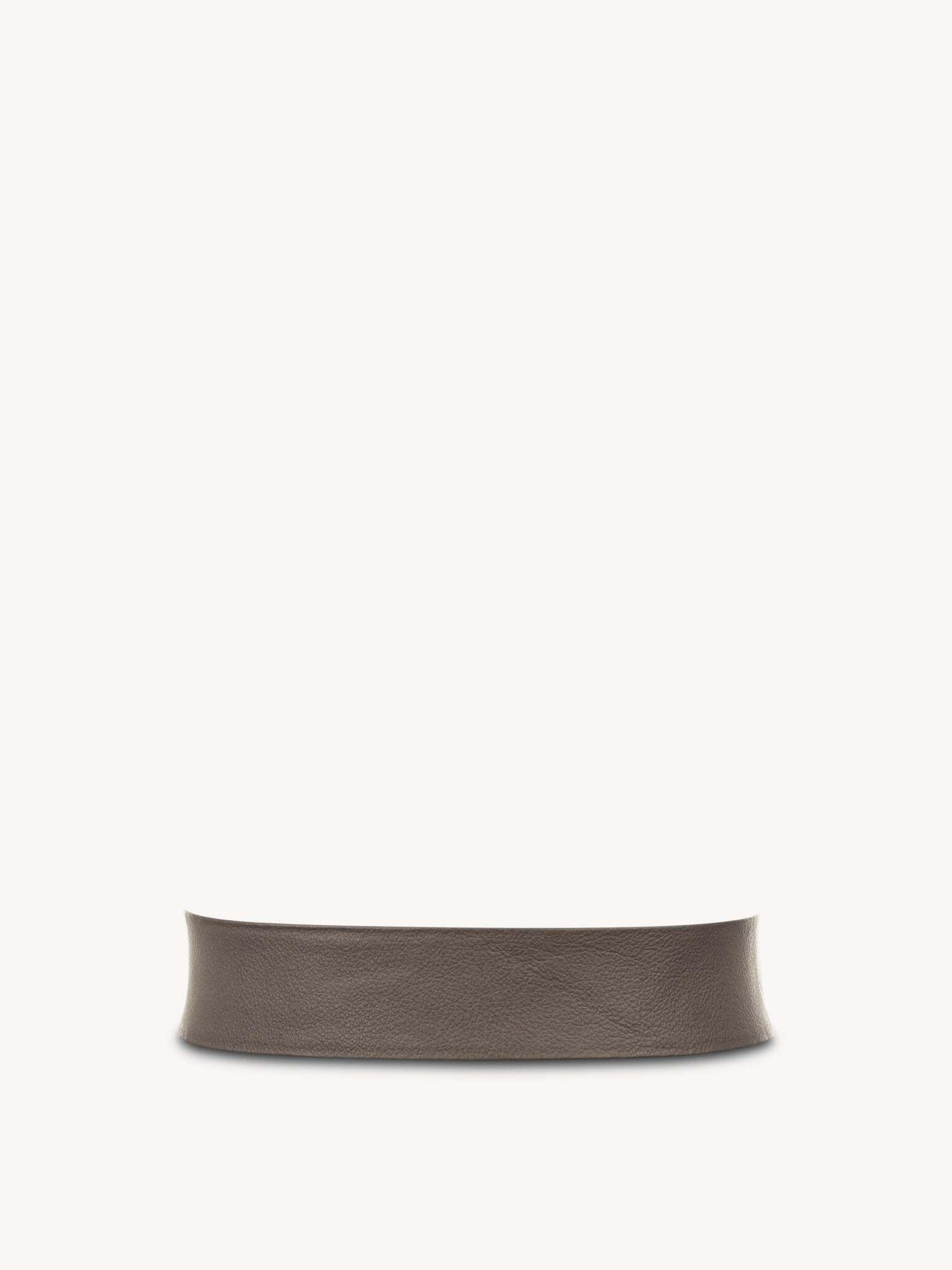 Ceinture de taille en cuir - marron