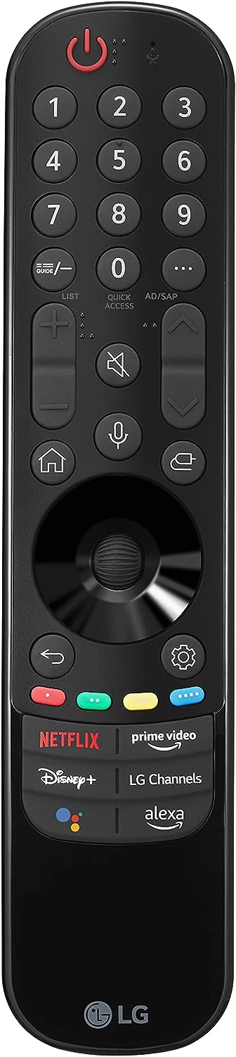 LG C2 Series 55-Inch Class OLED evo Smart TV OLED55C2PUA, 2022 - AI-Powered 4K TV, Alexa Built-in, Dark Silver