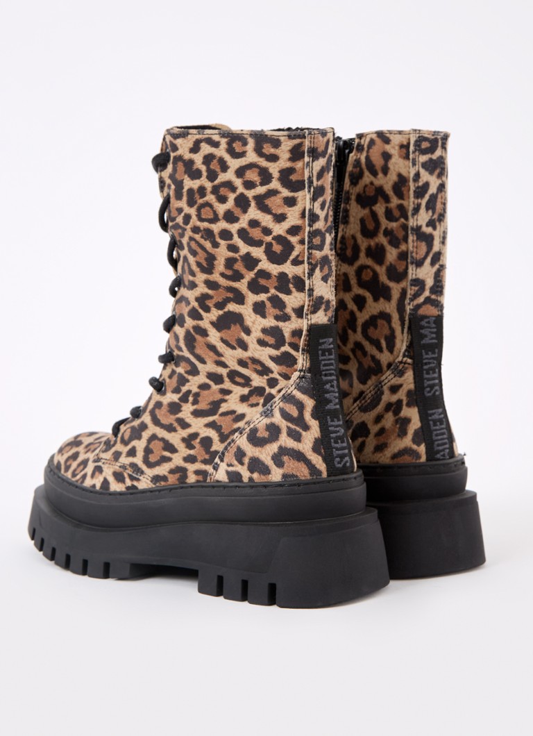 Pantofi cu șireturi Steve Madden Jcoast din piele întoarsă