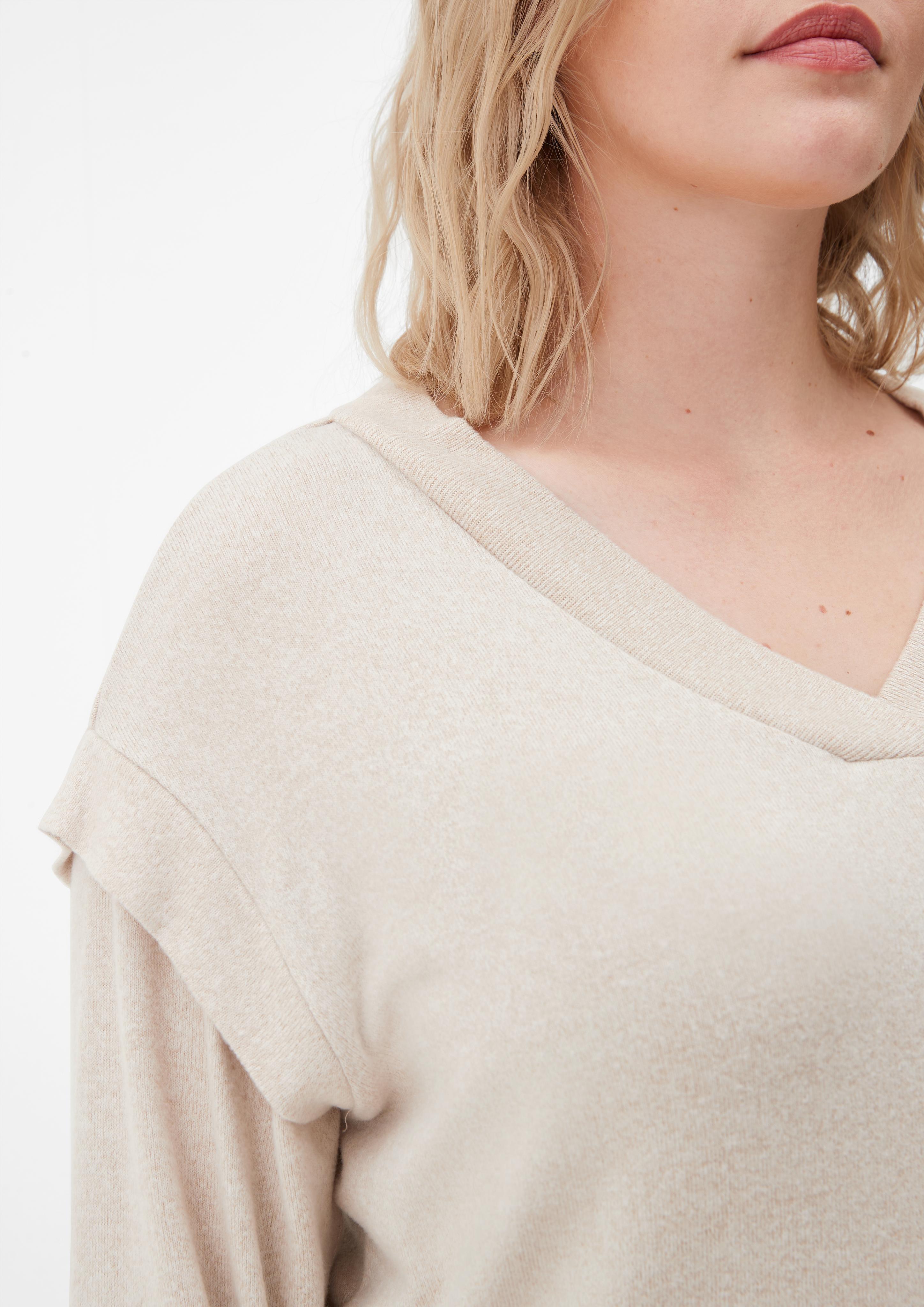 Longsleeve mit gelayerter Schulter  2121622-8214