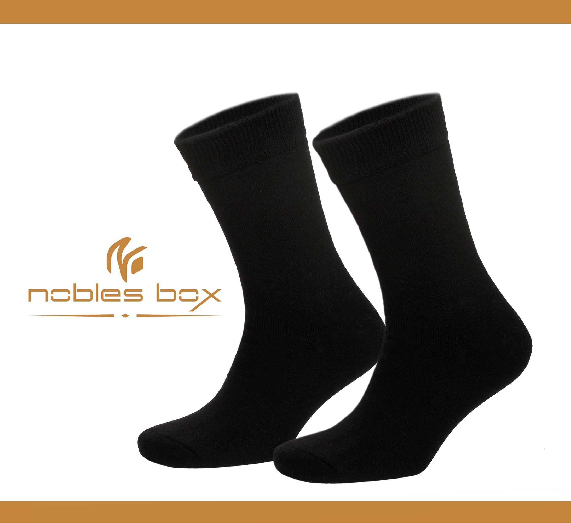 NoblesBox Thermosocken Damen Wintersocken (Beutel, 2-Paar, 37-40 EU Größe) Damen Warme Socken, Damen Arbeitssocken