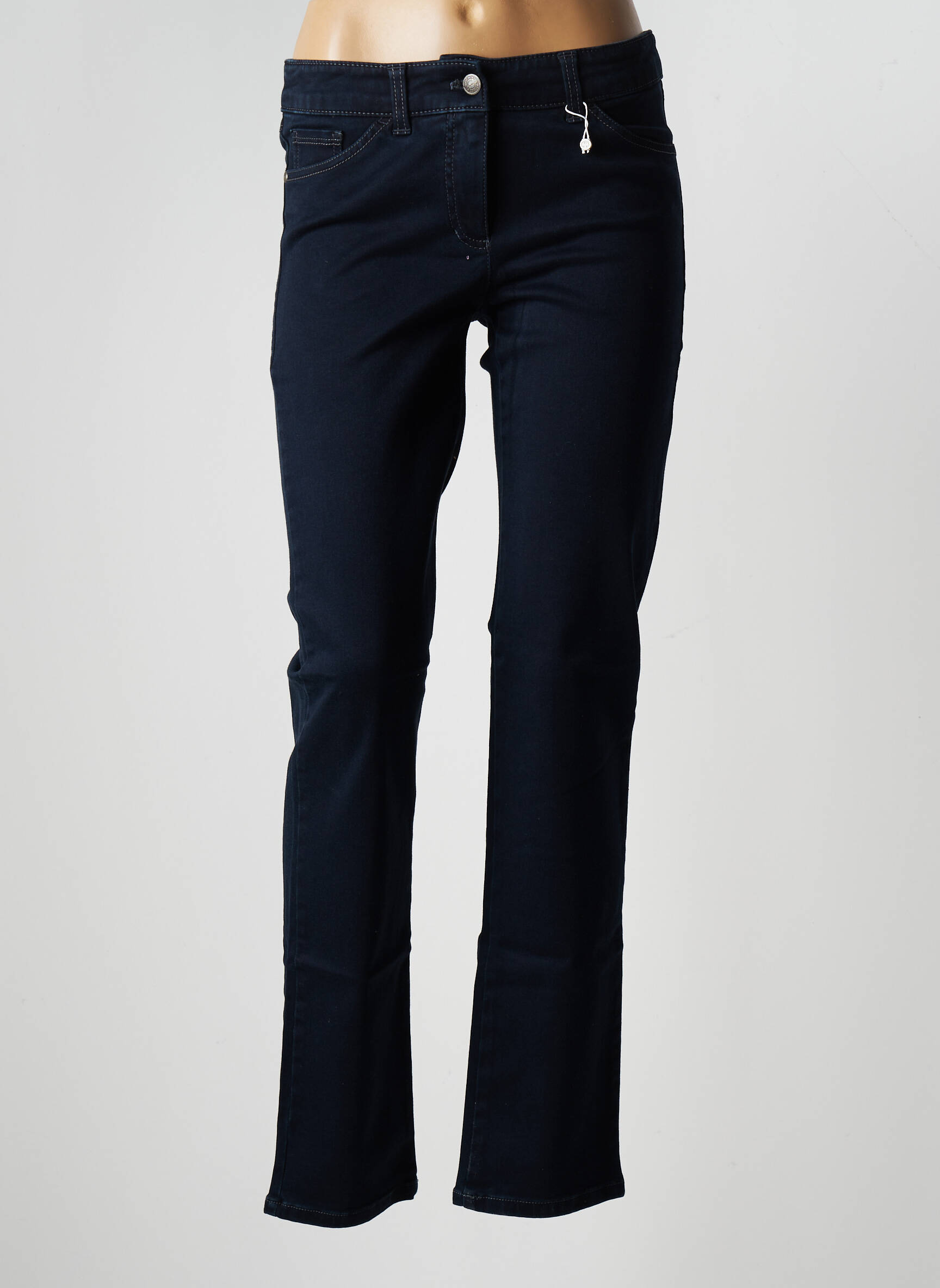 Gerry Weber Jeans Coupe Slim Femme couleur bleu