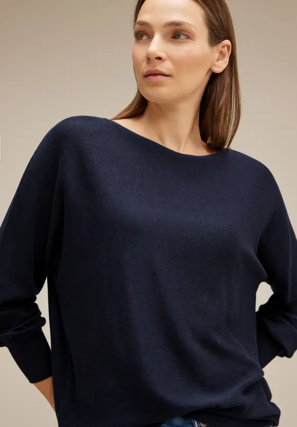 Street One Pullover in Unifarbe
