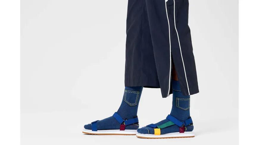 Happy Socks Unisex Socken Denim Navy