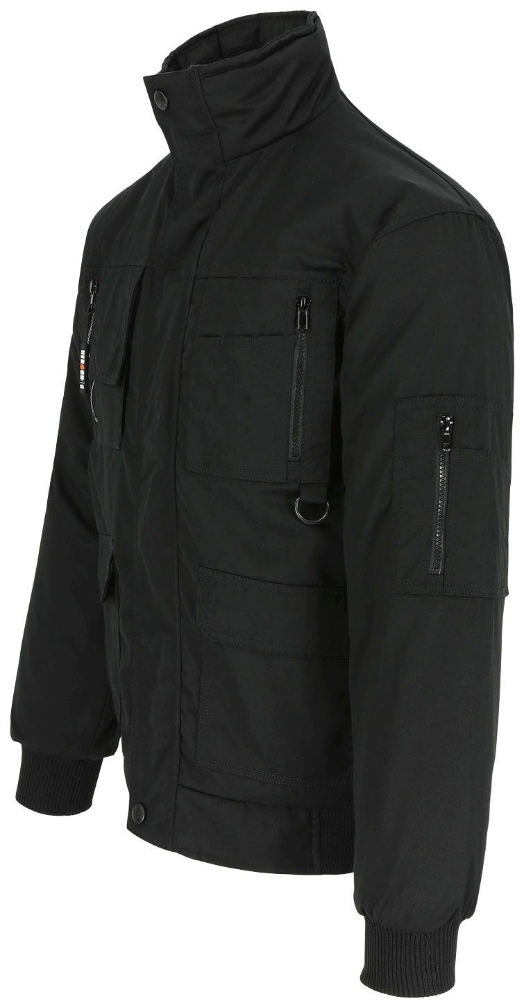 Herock Arbeitsjacke Typhon Jacke Wasserabweisend mit Fleece-Kragen, robust, viele Taschen, viele Farben
