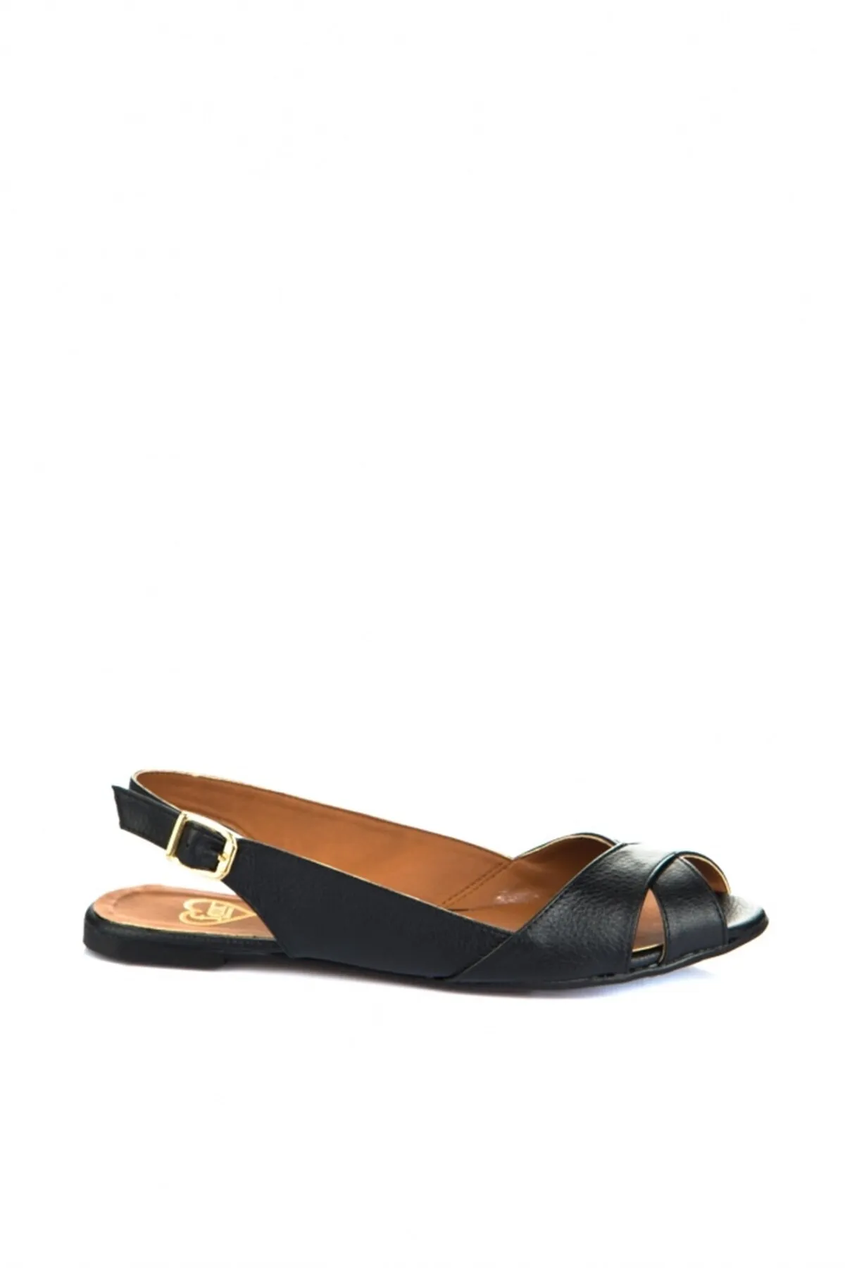Fox Shoes  Schwarze Damensandalen9726106609