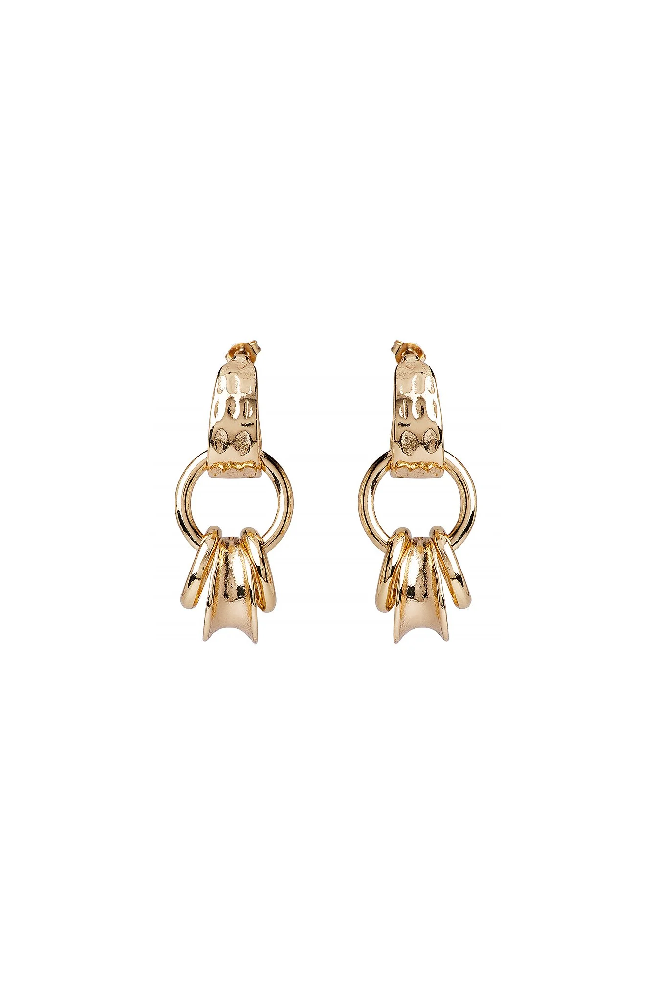Ohrringe mit mehreren Ringen
