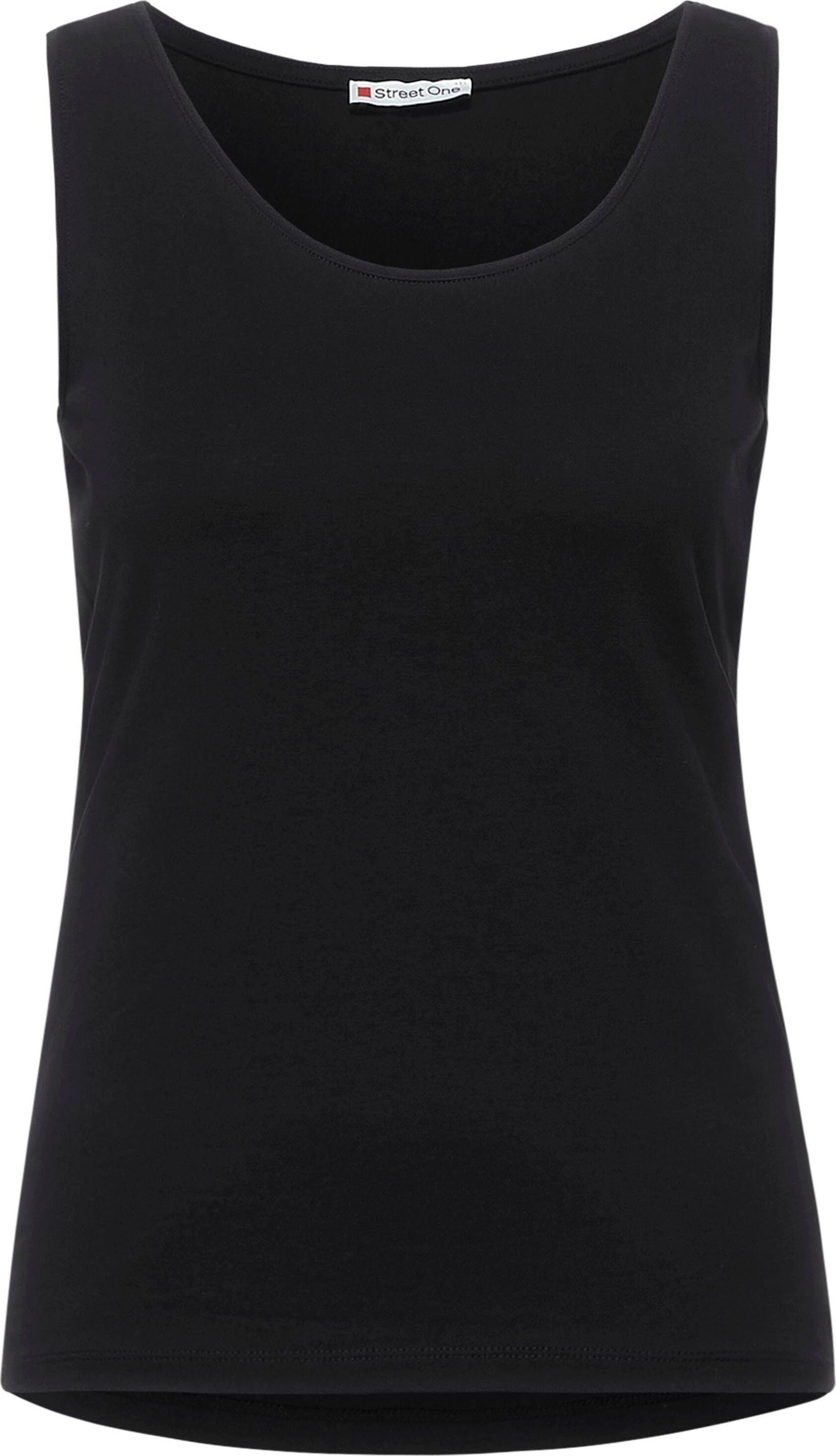 STREET ONE Tanktop Style Anni mit klassischem Rundhalsausschnitt