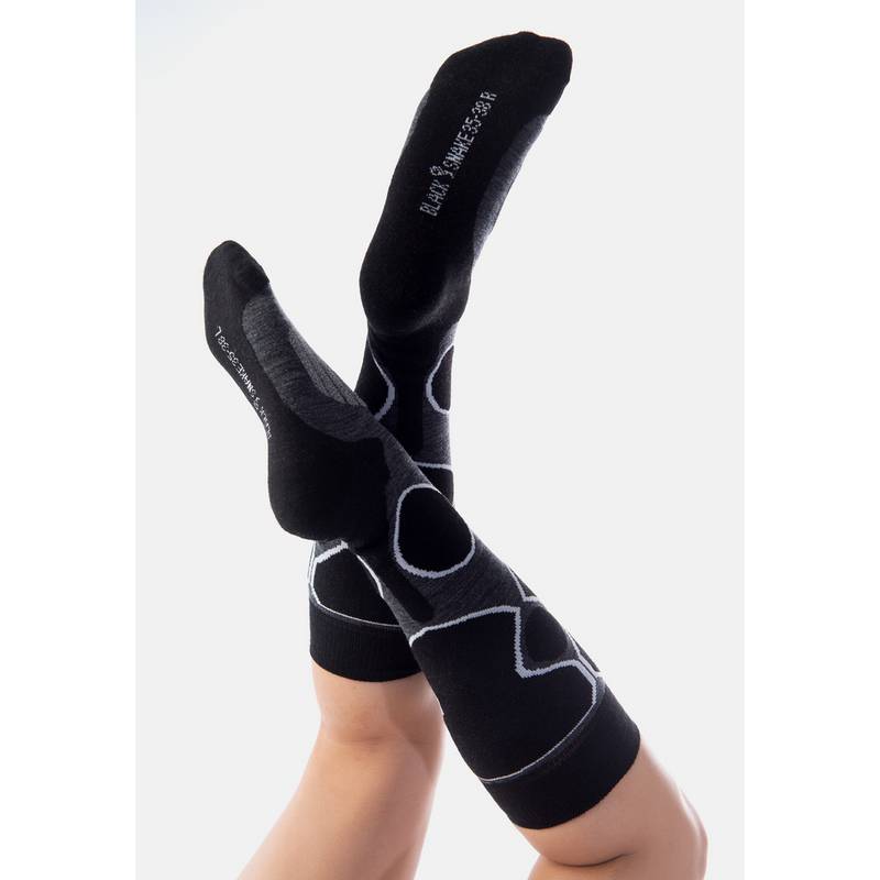 Black Snake Funktionssocken High Protection Skisocken