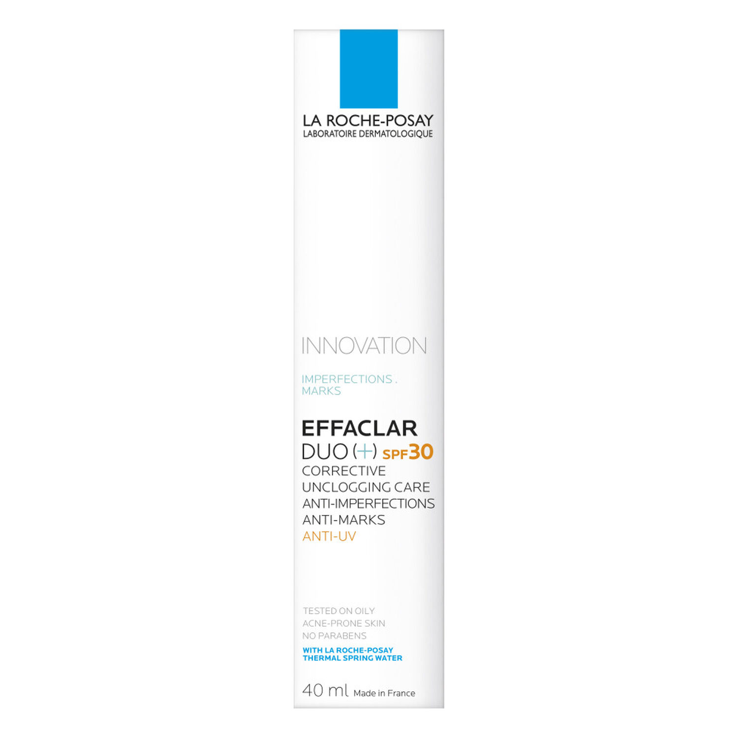 la roche-posay Effaclar + SPF30 Duo Soin Anti-Imperfections 40 ml