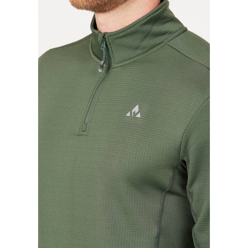 Whistler Kalle M Waffle Midlayer Langarmshirt Herren