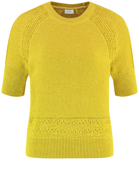 Kurzarmpullover aus Sommerstrick