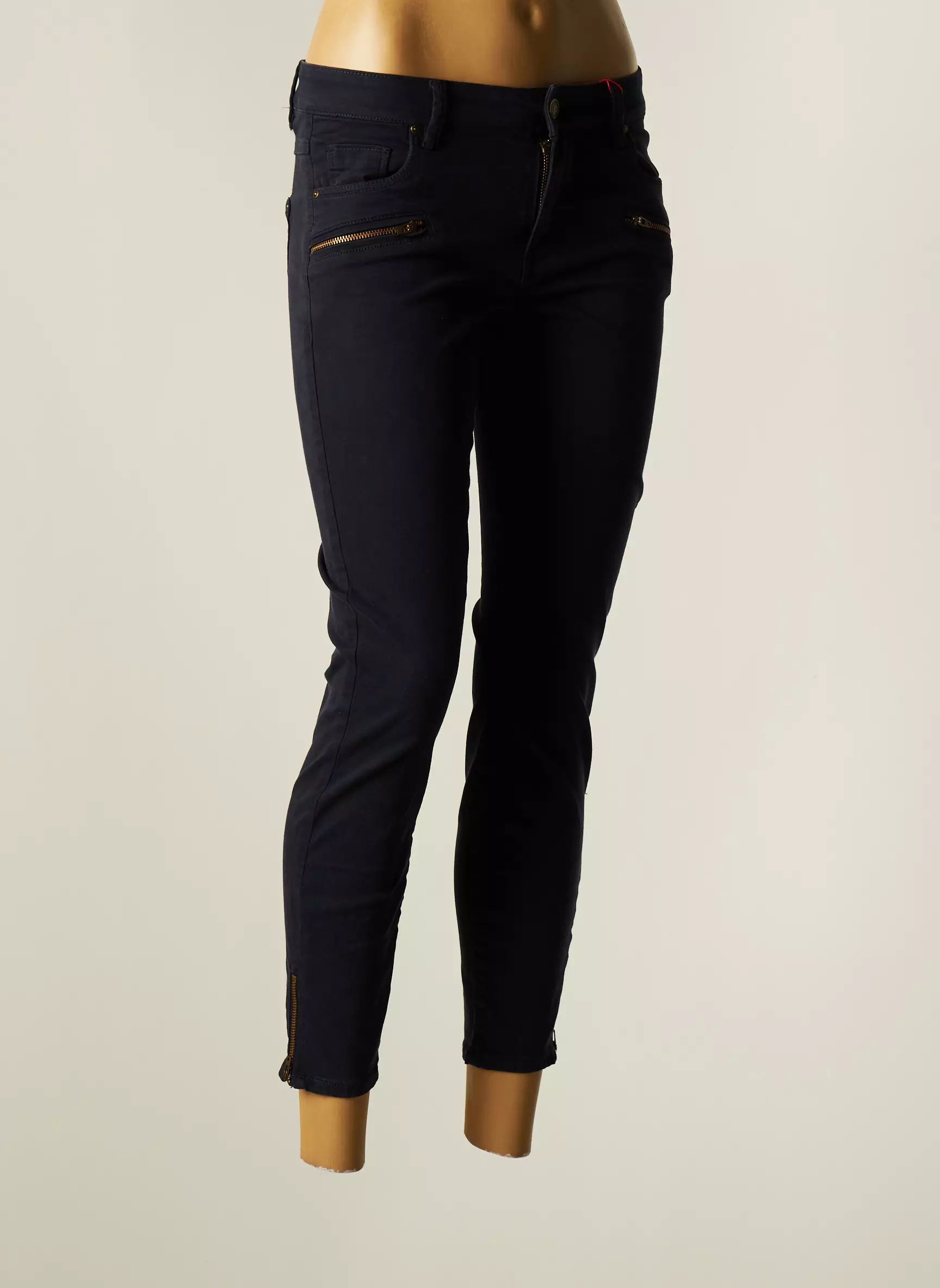 S Oliver Pantacourts Femme couleur bleu