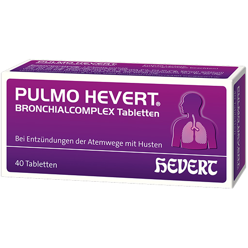 PULMO HEVERT Bronchialcomplex Tabletten  40 St  Tabletten