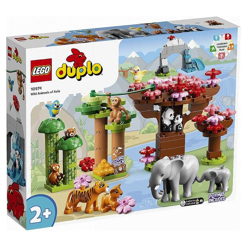 10974 Animaux sauvages d'Asie LEGO DUPLO