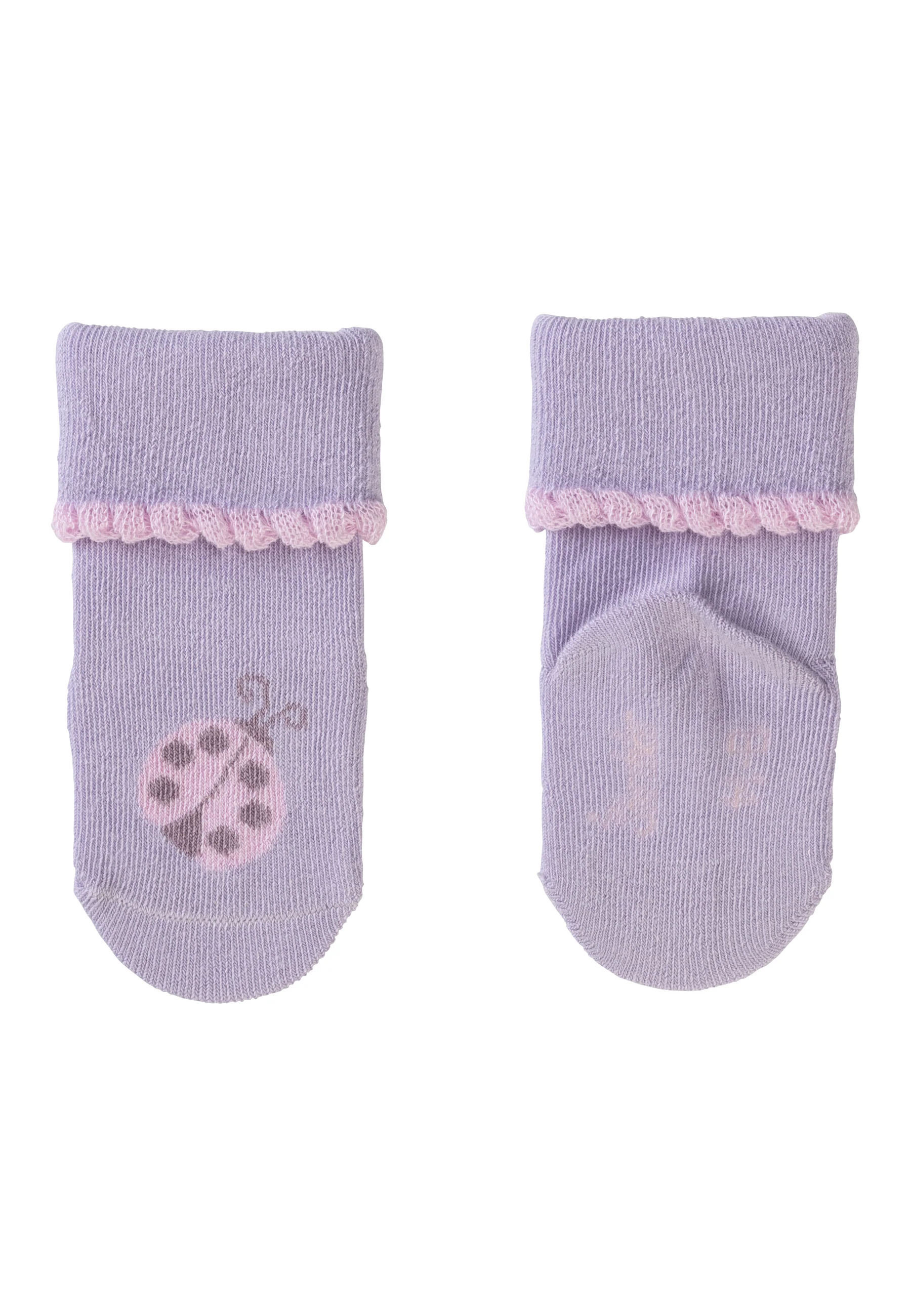 Socken im 3er Pack mit Motiv Maus in versch. Farben