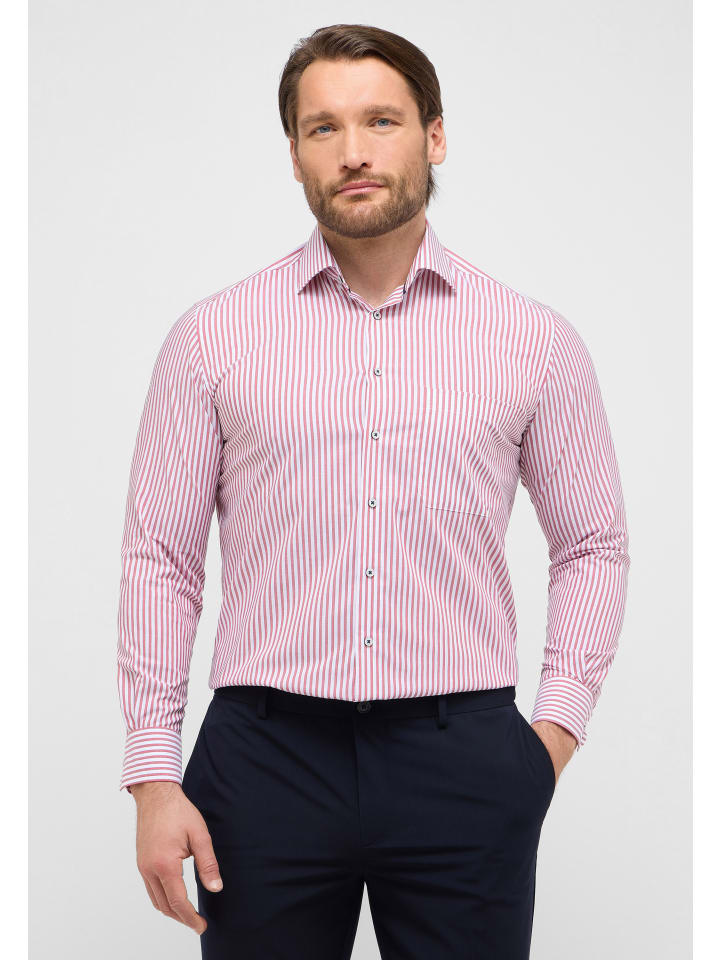 Eterna Hemd COMFORT FIT in rot günstig kaufen