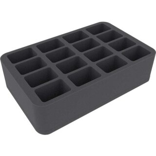 70 mm Half-Size Schaumstoff für 16 Krosmaster Figuren
