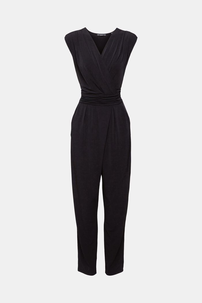 Jumpsuit aus Jersey mit Taillengürtel