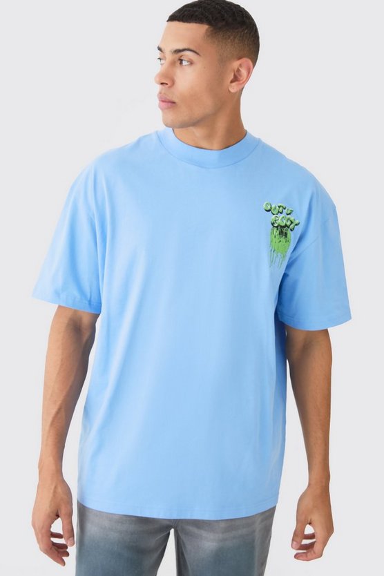 Oversize T-Shirt mit Print