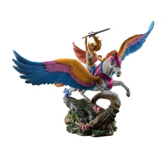 Masters of the Universe BDS Art Scale Statue - She-Ra and Swiftwind