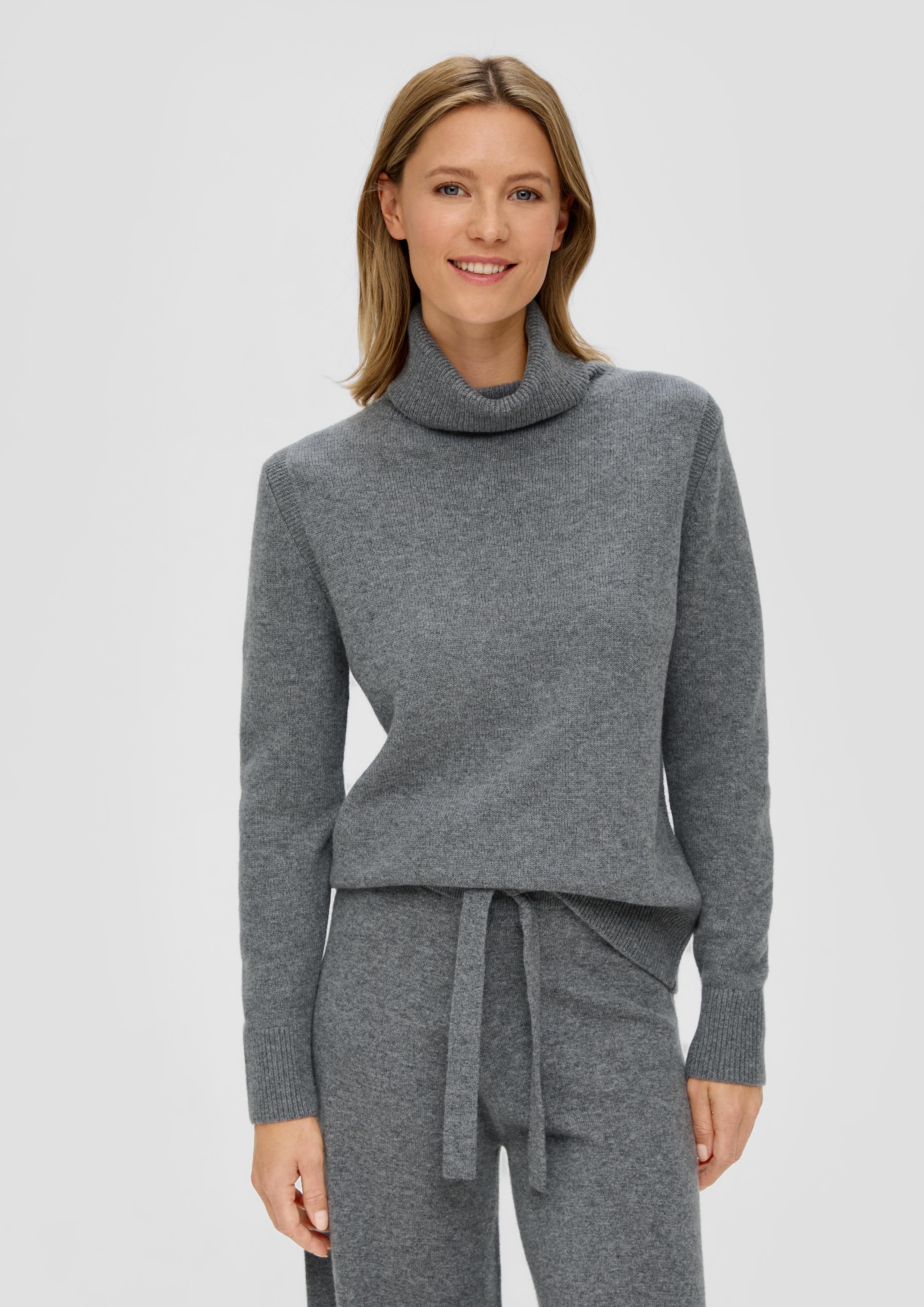 Strickpullover mit Kaschmirmix  2138018-9730