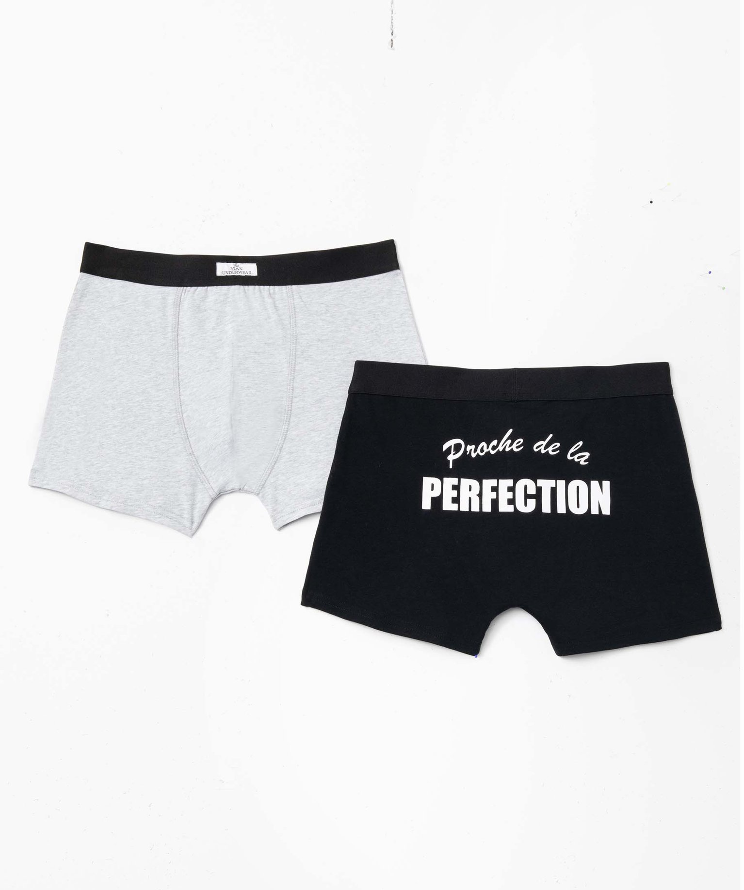 Boxer homme en coton stretch extensible (lot de 2) imprime | GEMO