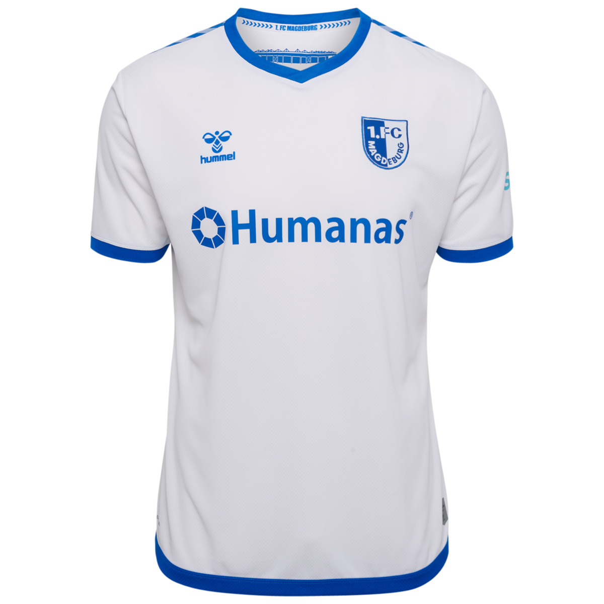Hummel 1.FCM 23/24 Home Jersey S/S Trikot weiss