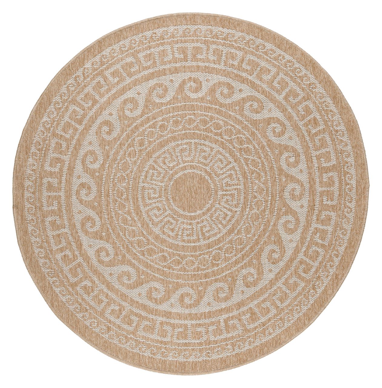 Ayyildiz Teppich, COMILLA 0887, BEIGE, 120 x 120 cm