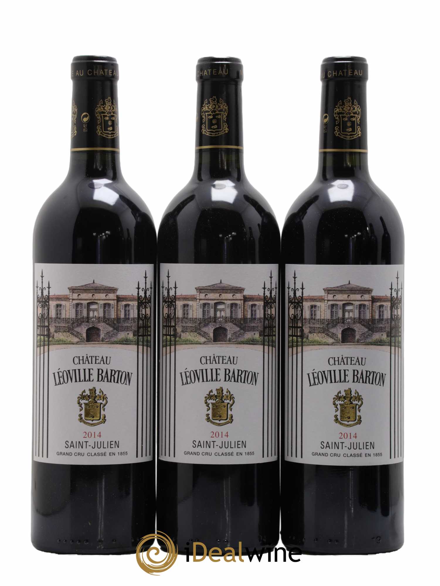Château Léoville Barton 2ème Grand Cru Classé  2014 - Lot de 6 Bouteilles