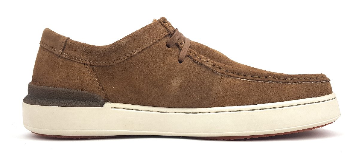 Clarks Court Lite Wally 261649087 Braun 090 cognac suede