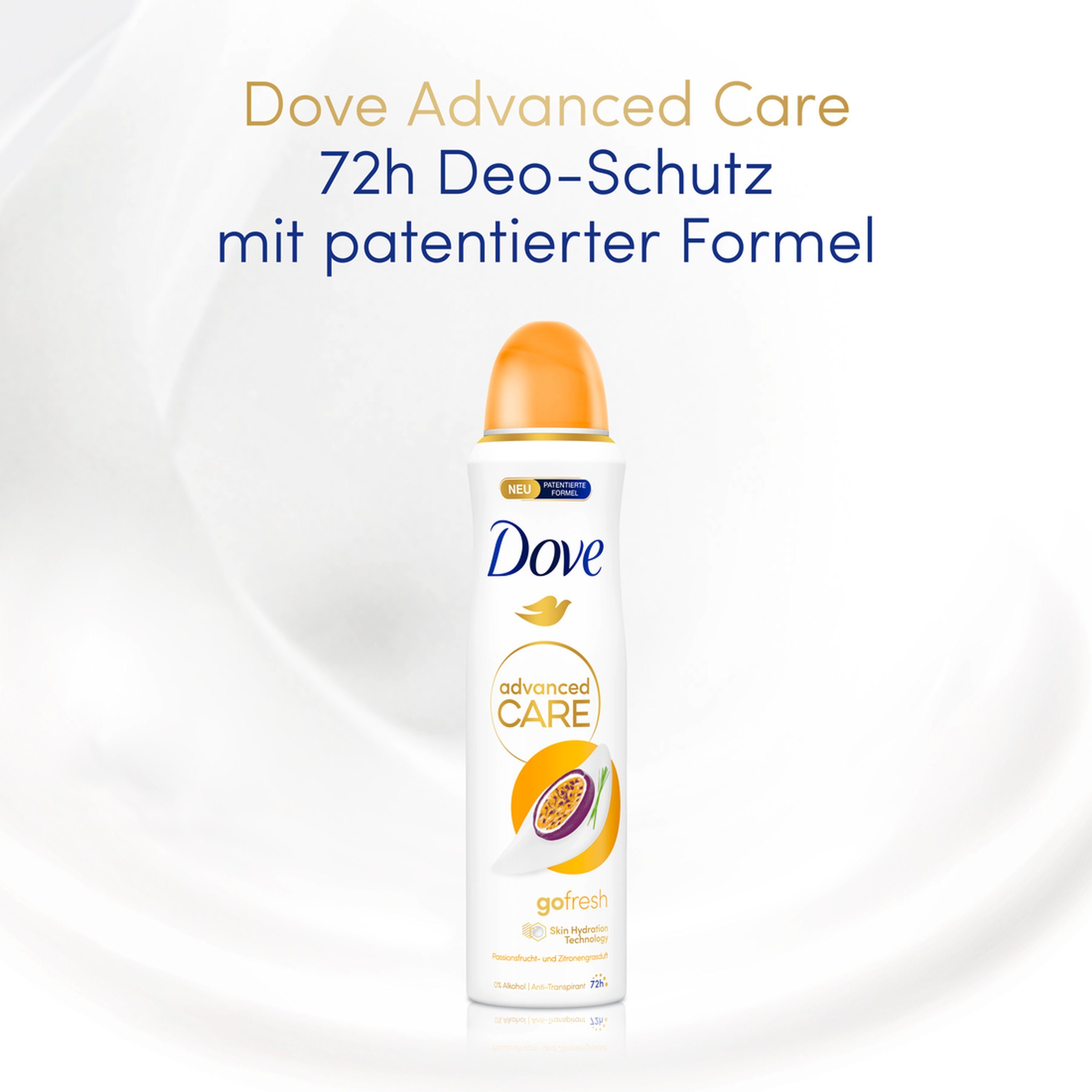 DOVE Deo-Set Advanced Care Anti-Transpirant Deo Spray go fresh 6x 150ml