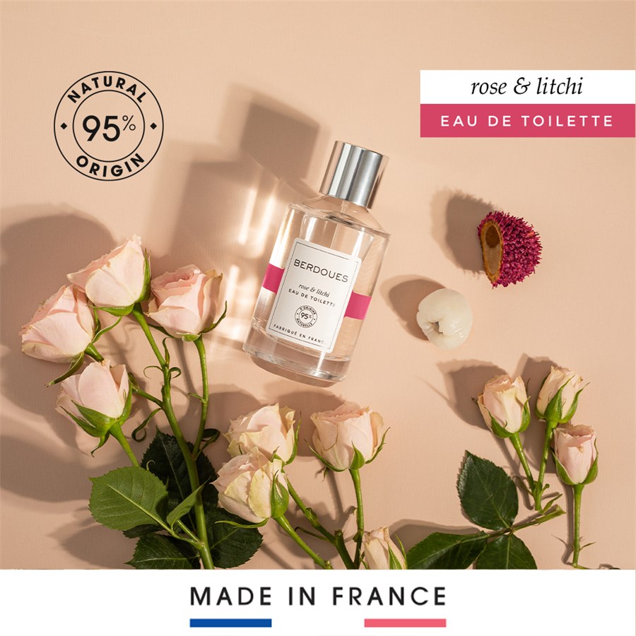 Eau de Toilette 95% Organics Rose & Litchi Eau de Toilette Spray