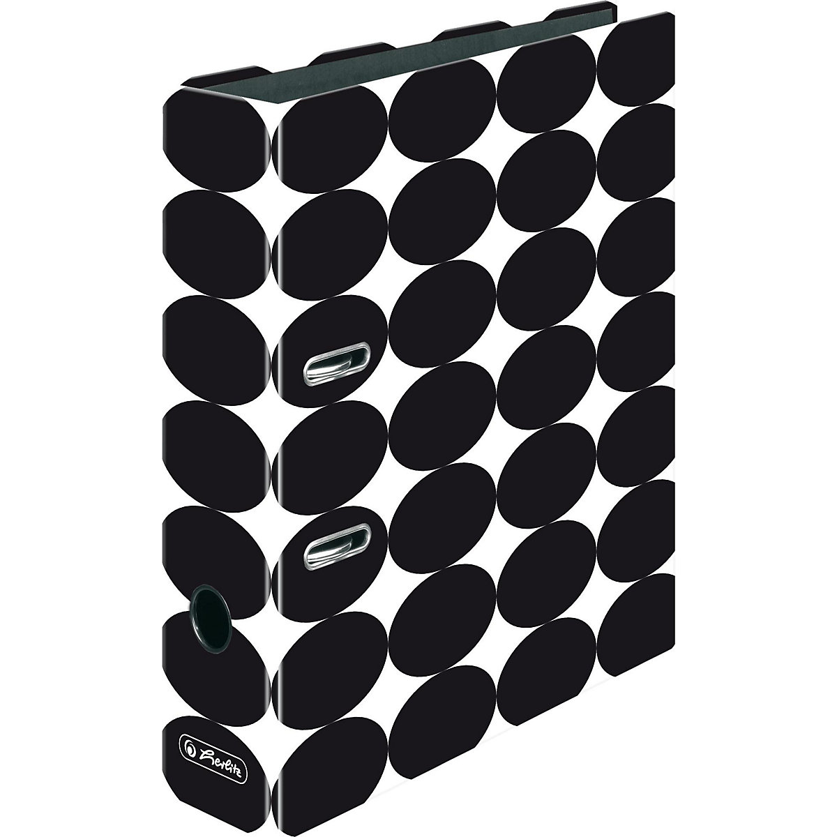 Ordner maX.file Just Black, 8cm